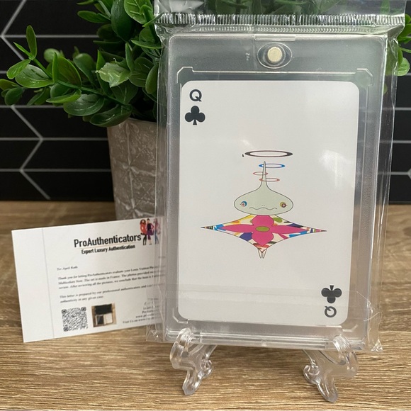 Louis Vuitton - Takashi Murakami Cards - Royal Flush - Clubs - Picture 4 of 7